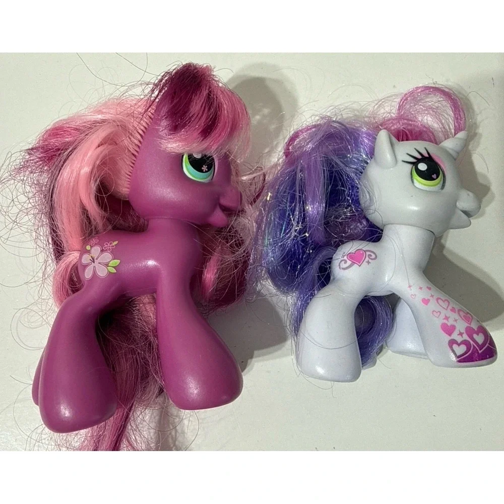 Vtg Hasbro 2008 My Little Ponies Cheerilee Love Wishes G3 Heads‎ Turn Messy Hair
